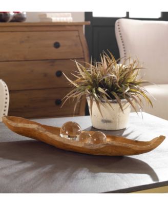 4.75" Teak Leaf Bowl