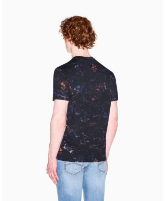 Men's Short Sleeve Floral Print T-Shirt