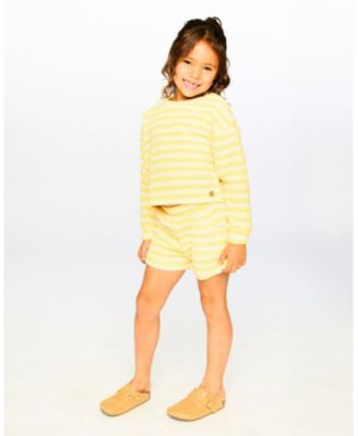 Little Girls Striped Sweater
