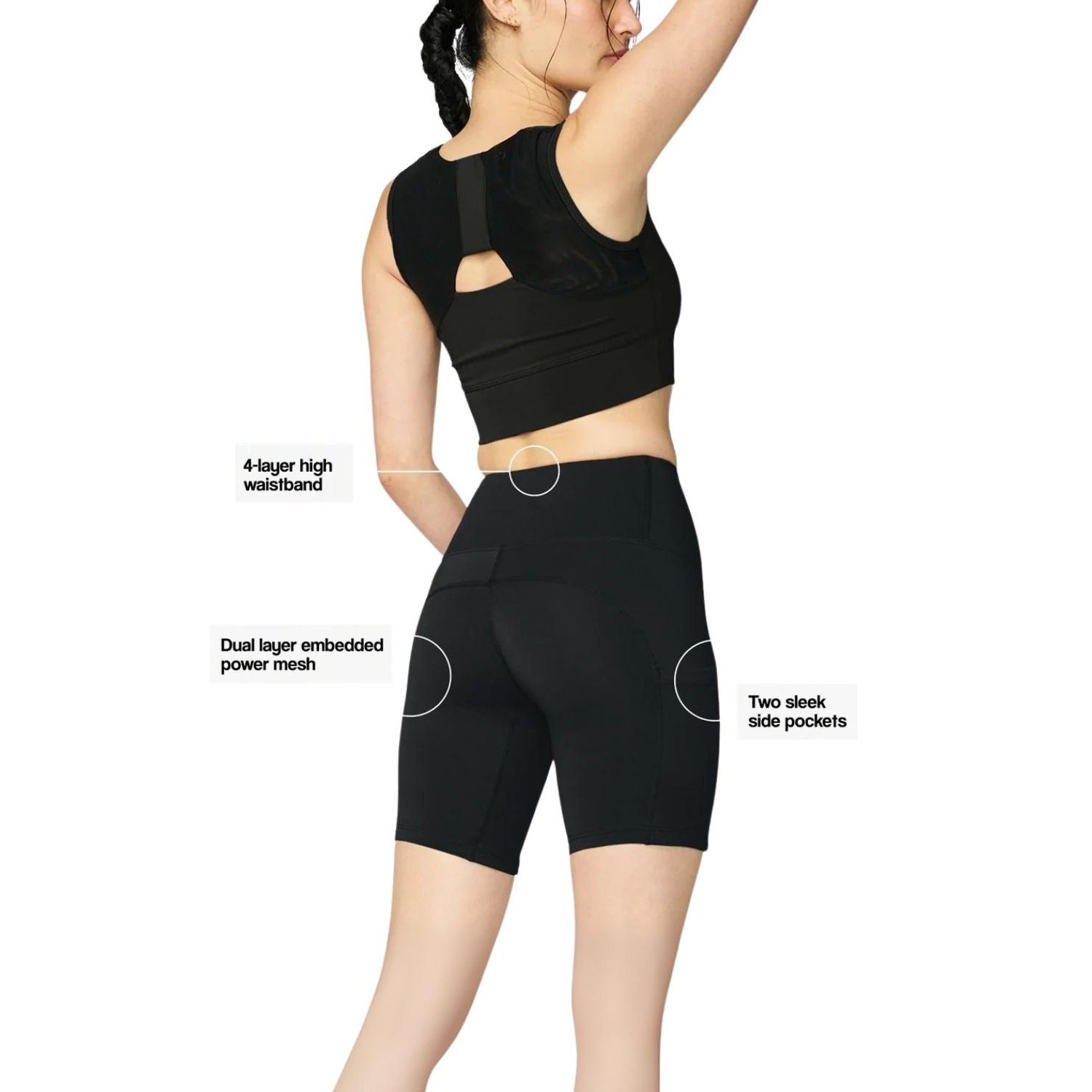 Women's Boost Short for Core & Back Alignment