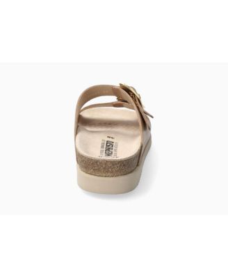 Women's Hester Platinum Leather Mule