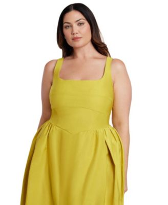 Women's Pleated Tank Gown