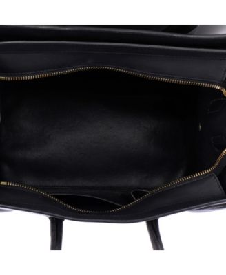 Mini Luggage Bag Smooth Leather