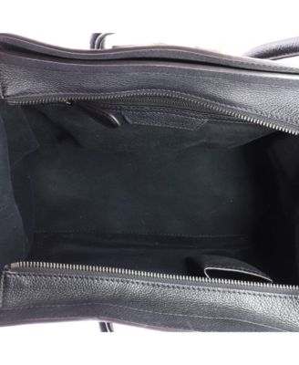 Mini Luggage Bag Grainy Leather