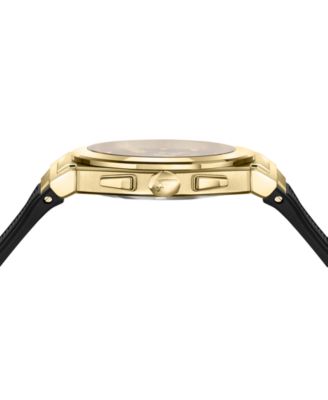 Men's IP Yellow Gold Stainless Steel Bracelet Watch, 40mm