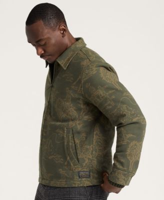 Men's Quilted Chamois Work Trucker Jacket