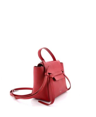 Nano Belt Bag Textured Leather