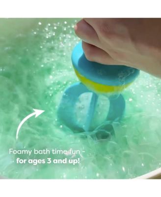 Kids Bubble Bath Whisk 2 Pack - Bath Toys for Sensory Play, Motor Skill Development, Water Play and Bath Time Fun