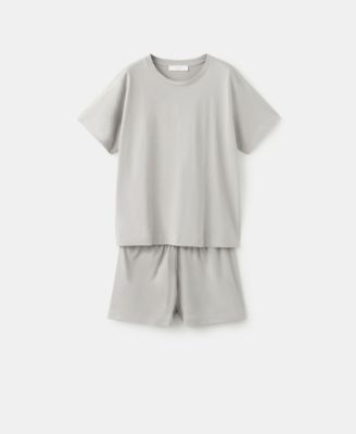 Women's Cotton Two-Piece Short-Sleeved Pajamas