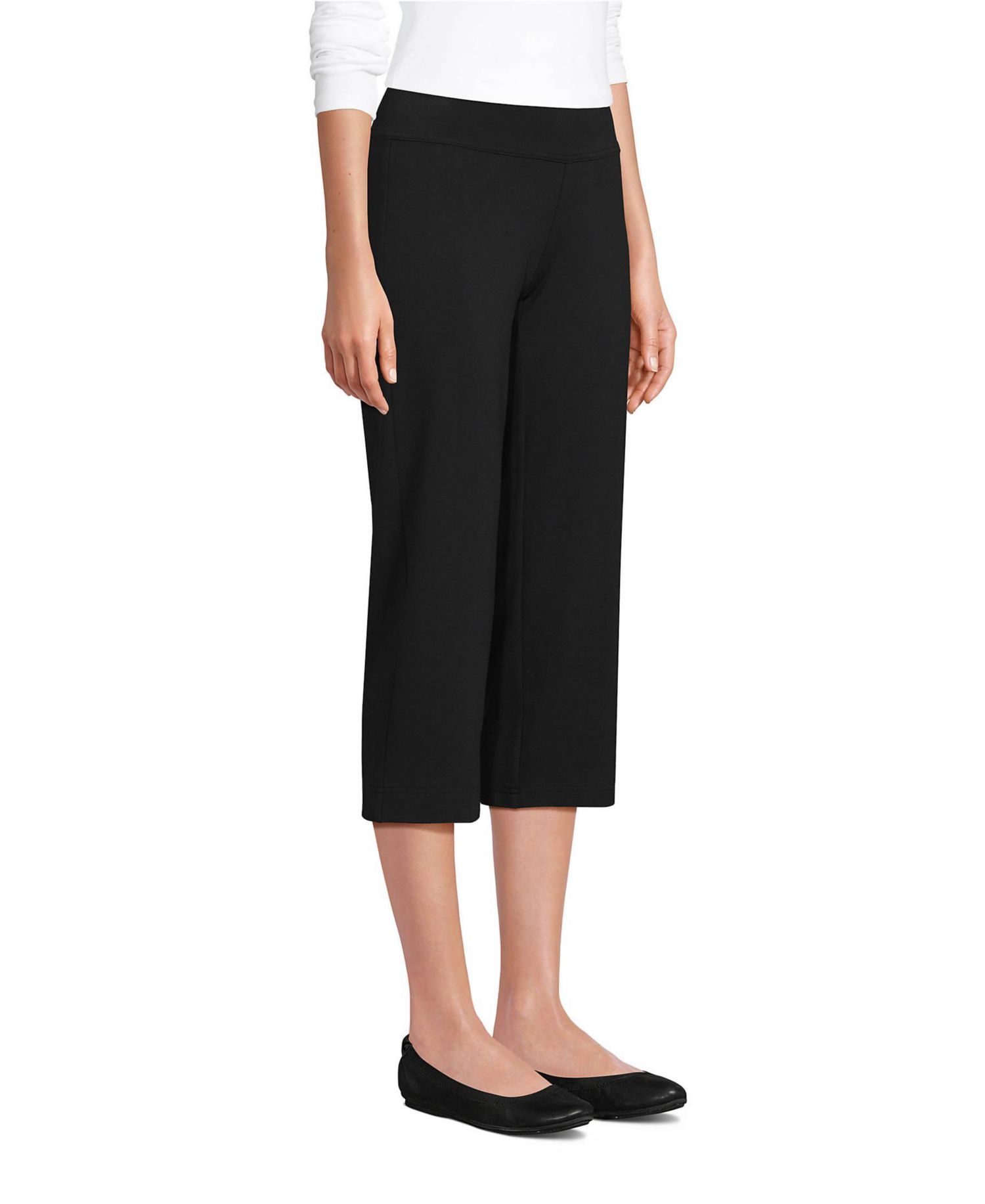 Women's Tall Starfish Mid Rise Pull On Crop Pants