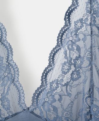 Women's Back Neckline Lace Nightgown