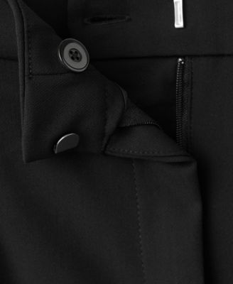 Women's Straight-Fit Pleated Pants