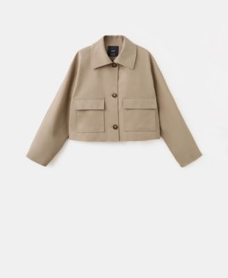 Women's Pockets Cotton Jacket