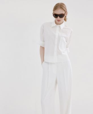 Women's Pocket Cultivated Pearl Shirt