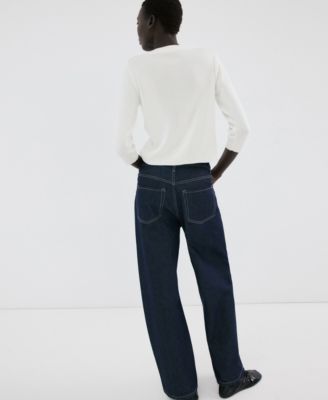 Women's Jewel Button Knitted Cardigan