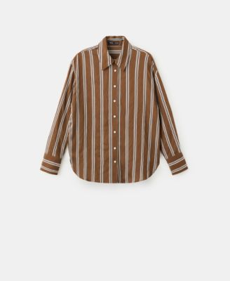 Women's Striped Straight Shirt