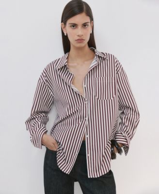 Women's Striped Cotton Shirt