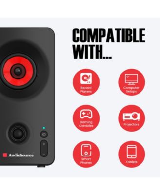 2.0 Stereo Bluetooth 5.3 Dual Driver Desktop PC Speakers