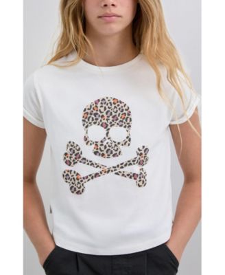 Little Girls Leoskulltee