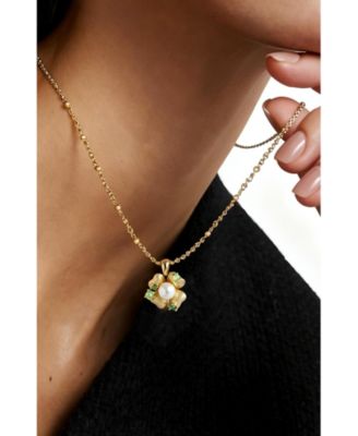 Garden Blossom Pendant Necklace