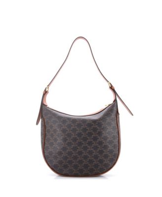 Medium Heloise Bag Triomphe Coated Canvas