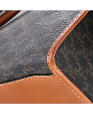 Horizontal Cabas Tote Triomphe Coated Canvas