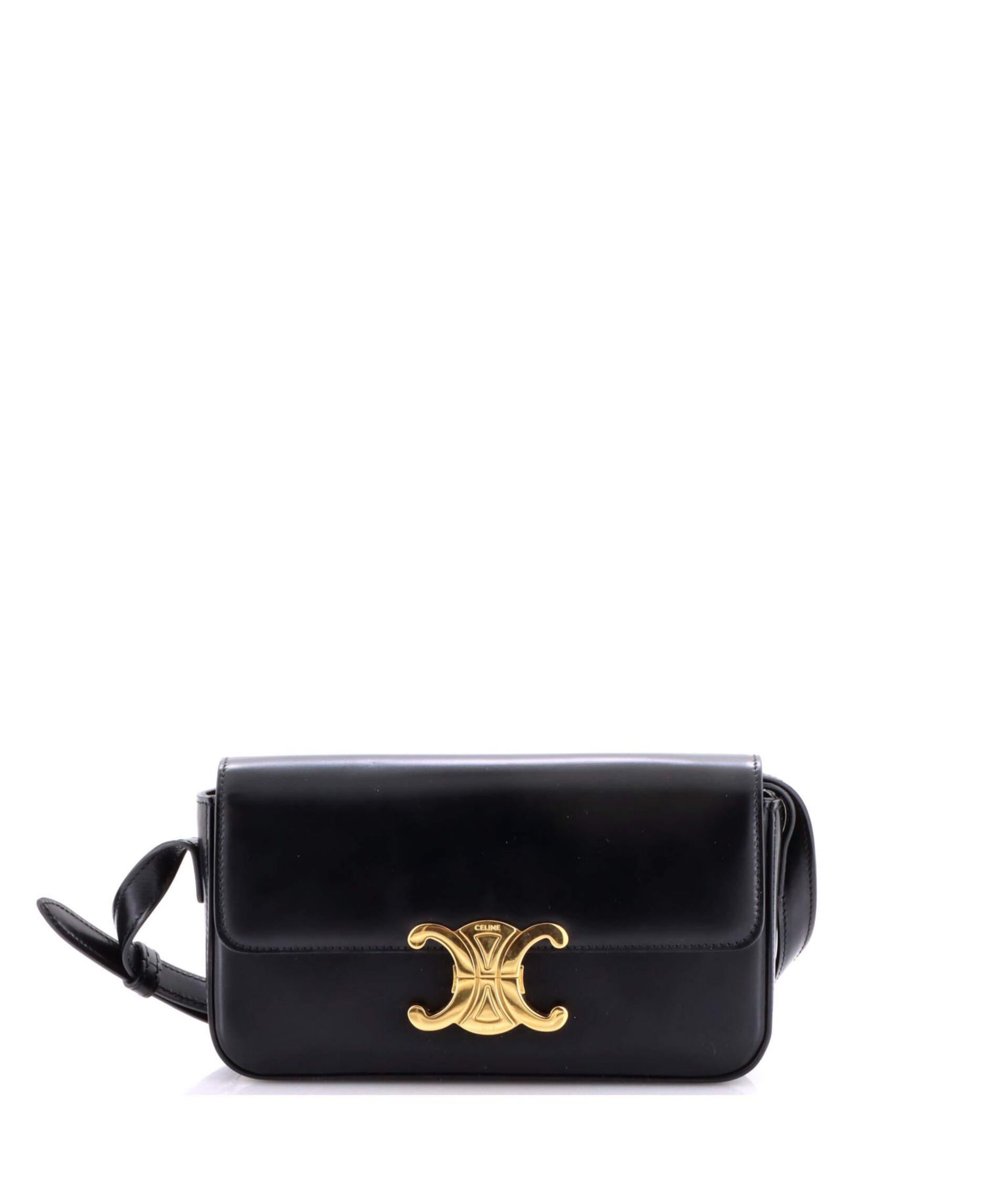 Triomphe East-West Shoulder Bag Smooth Calfskin