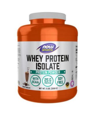 Chocolate Whey Protein Isolate, 5 Lb