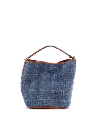 Bucket 16 Bag Denim