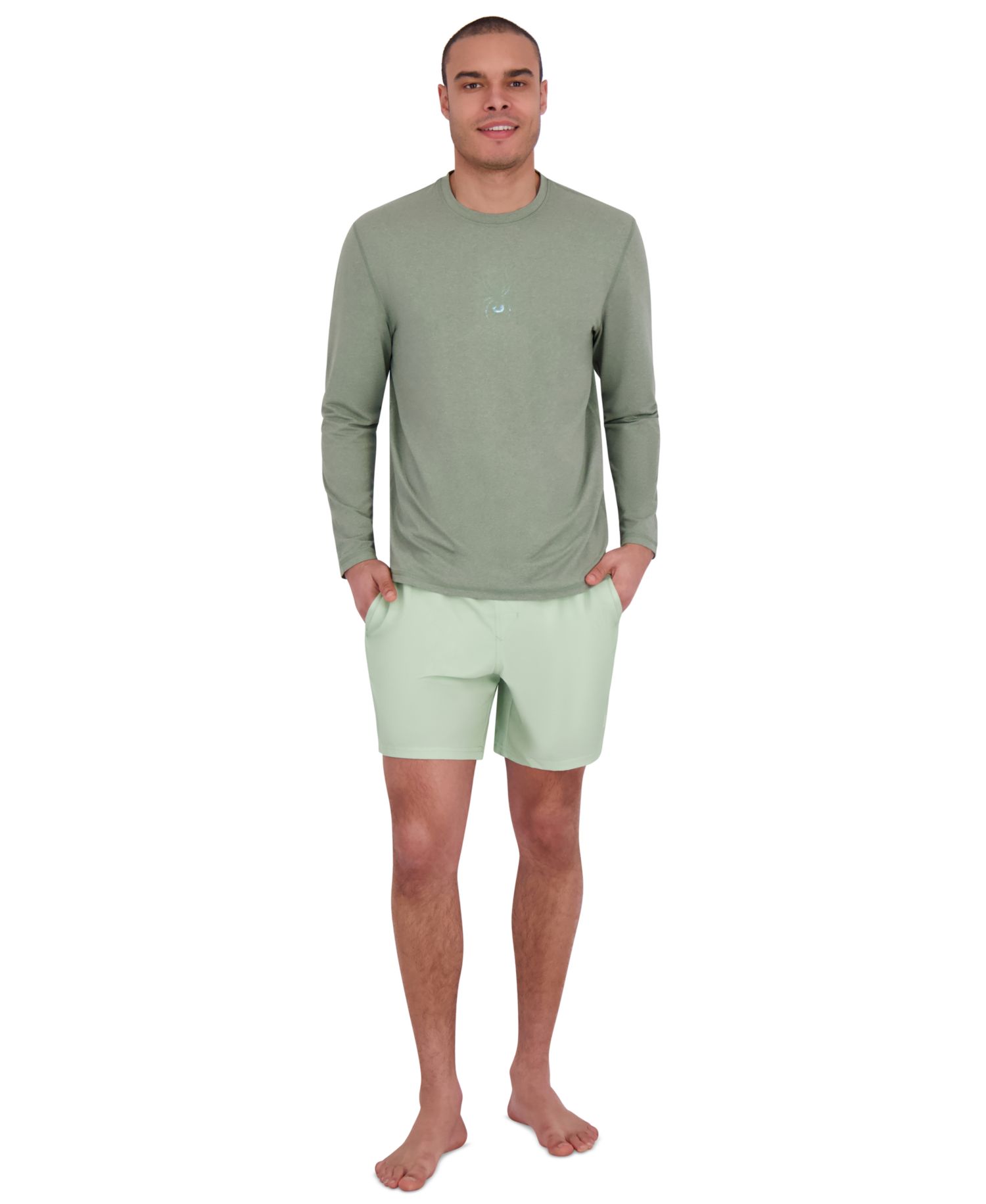 Men's Core Long-Sleeve Crewneck UPF 50+ Rashguard