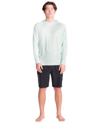 Men's Hooded Raglan Long-Sleeve UPF 50+ Rashguard