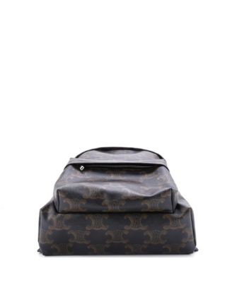 Medium Front Pocket Backpack Triomphe XL Coated Canvas