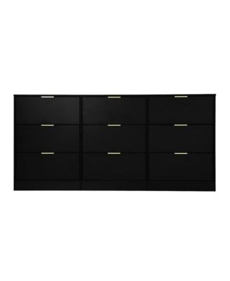 Slim 5 Drawer Dresser Wood for Bedroom Living Room Small Space Storage