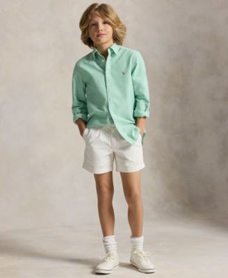 Boys' 8-20 Button-Down Collar Shirt
