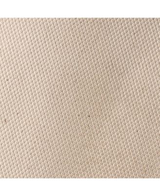 Small Vertical Cabas Tote Canvas with Leather