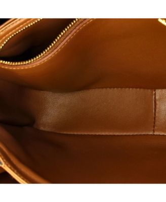 Medium Triomphe Shoulder Bag Canvas with Leather