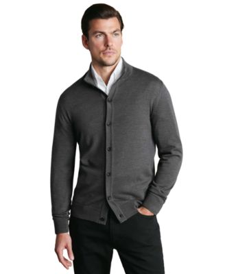 Men's Oatmeal Chunky Merino Sweater