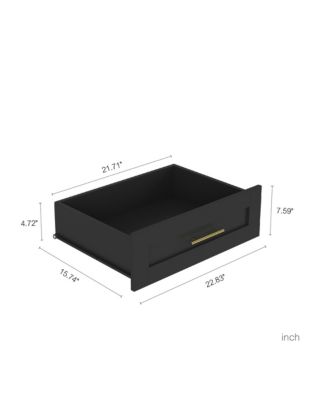 Tall Bedroom Armoire Wardrobe Closet with Hanging Rod Barn Door Drawers and Open Shelves Clothing Storage Cabinet