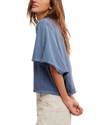 Women's Dolman-Sleeve Boxy Fit T-Shirt