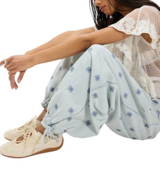 Women's Mid-Rise Wide-Leg Pants