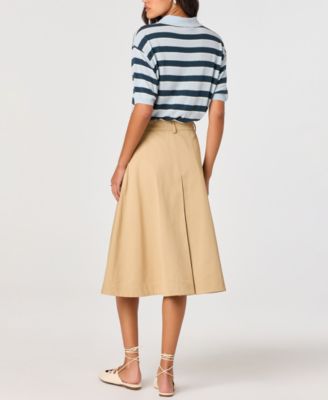 Women's Short-Sleeve Collared Sweater