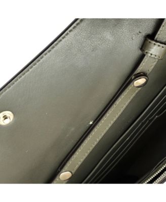 Small Pocket Envelope Shoulder Bag Leather