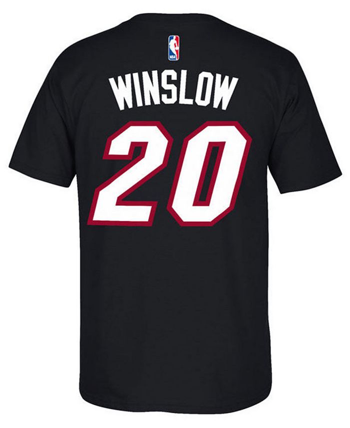 adidas Kids Justise Winslow Miami Heat T Shirt Big Boys 8 20