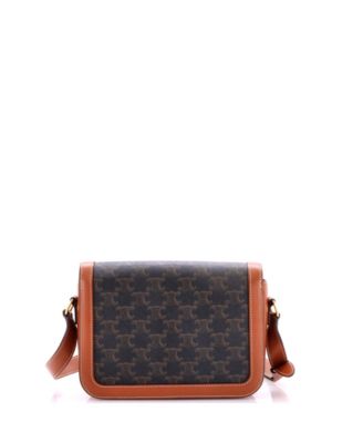 Medium Triomphe Shoulder Bag Triomphe Coated Canvas