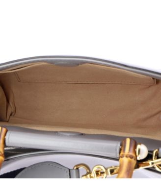 Mini Nymphaea Top Handle Bag Leather