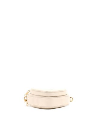 Mini Interlocking G Heart Shoulder Bag Diagonal Quilted Leather