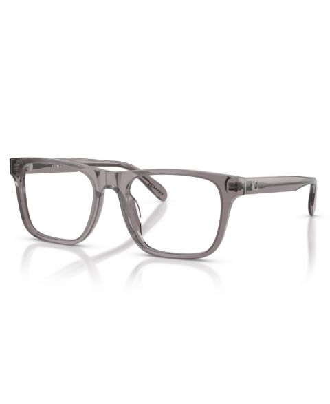 Мужские очки Coach Man Square Plastic HC6277U Eyeglasses, цвет: Прозрачный серый