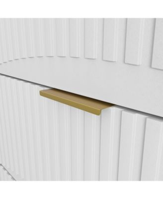 Large 9 Drawer Dresser 63-Inch-Wide Wood with Handles for Bedroom Storage