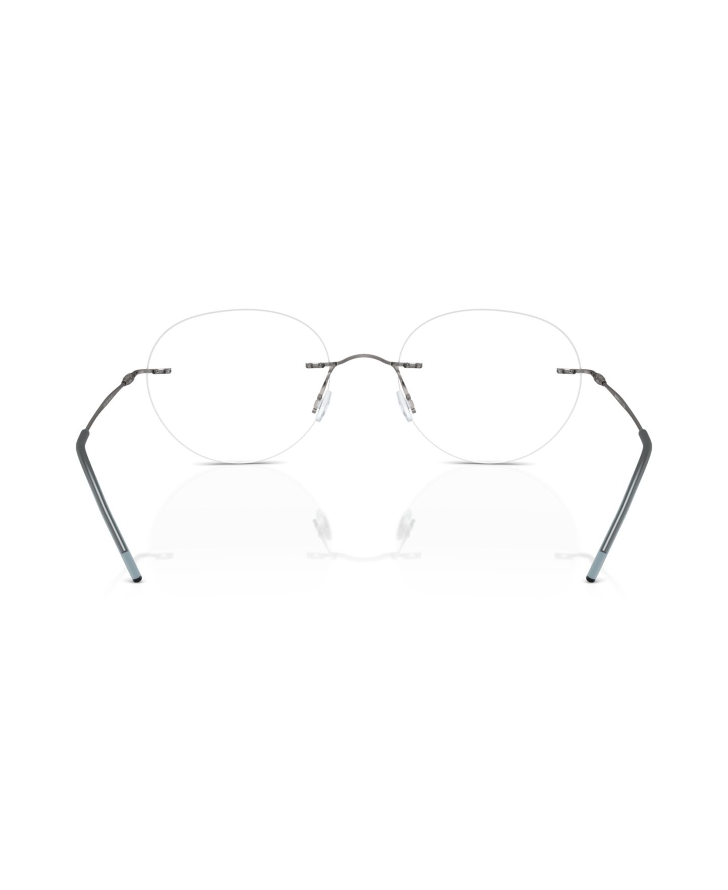 Мужские очки Giorgio Armani Man Panthos Metal AR5147 Eyeglasses, цвет: Графитовый — фото 2