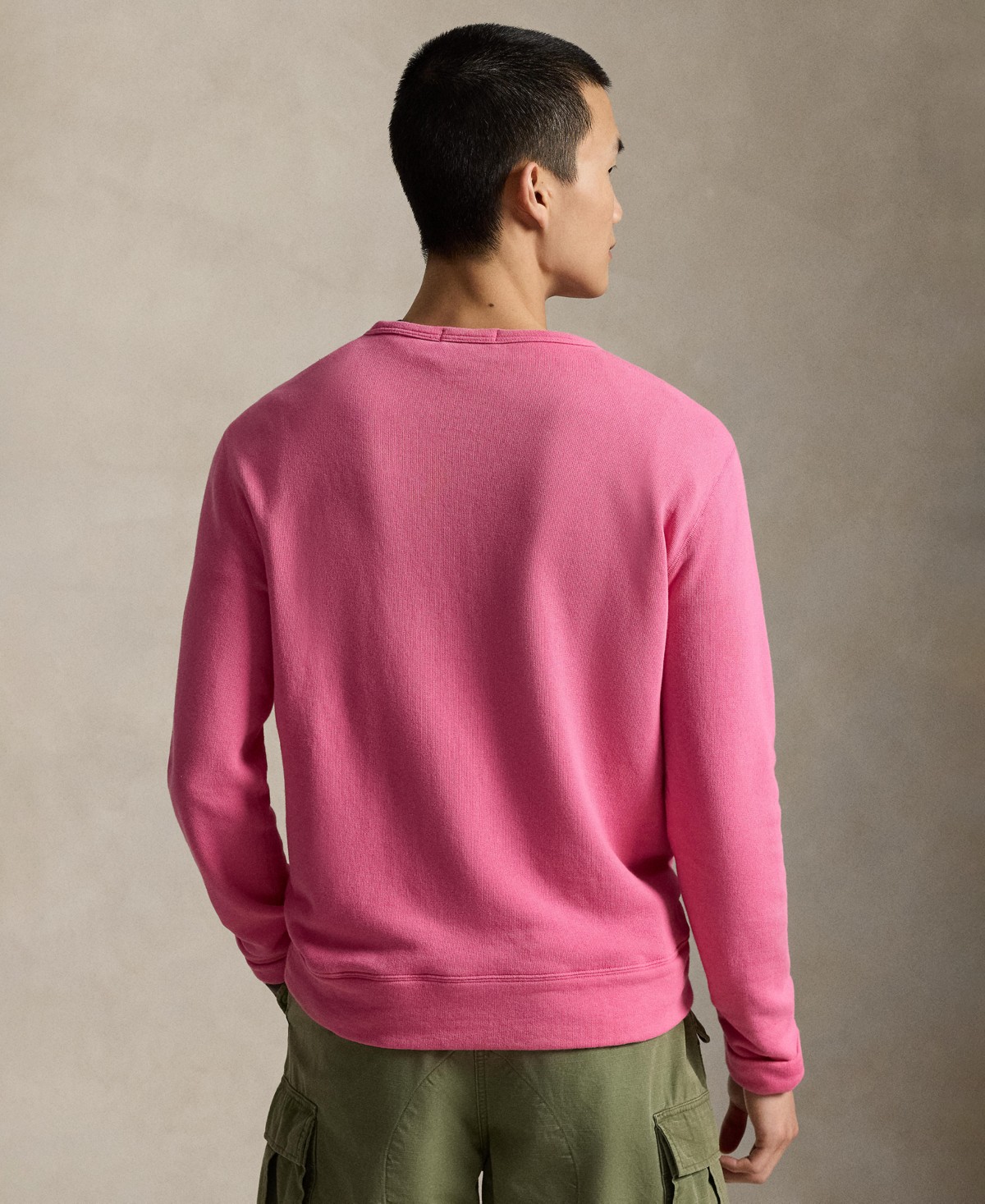 Мужские худи Polo Ralph Lauren Men's Long-Sleeve Crewneck Sweatshirt — фото 5